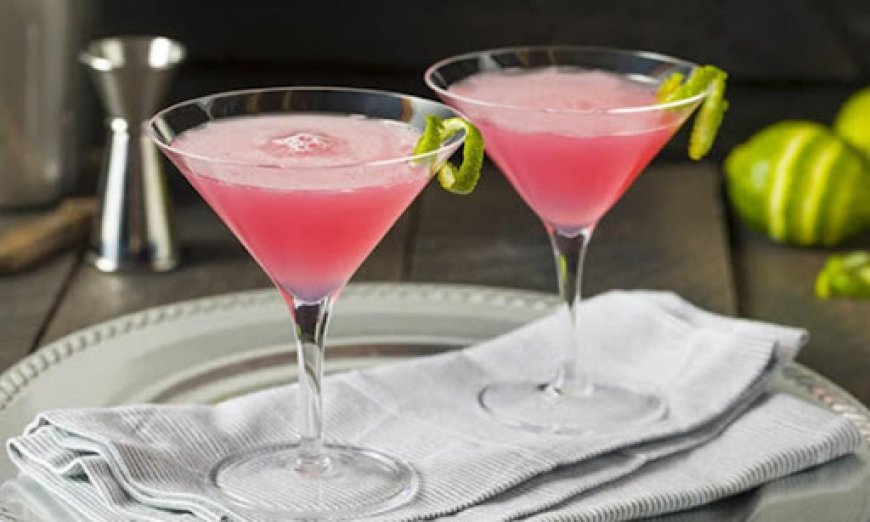 Pink Gin Martini!