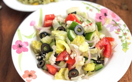 Classic Greek salad Recipe